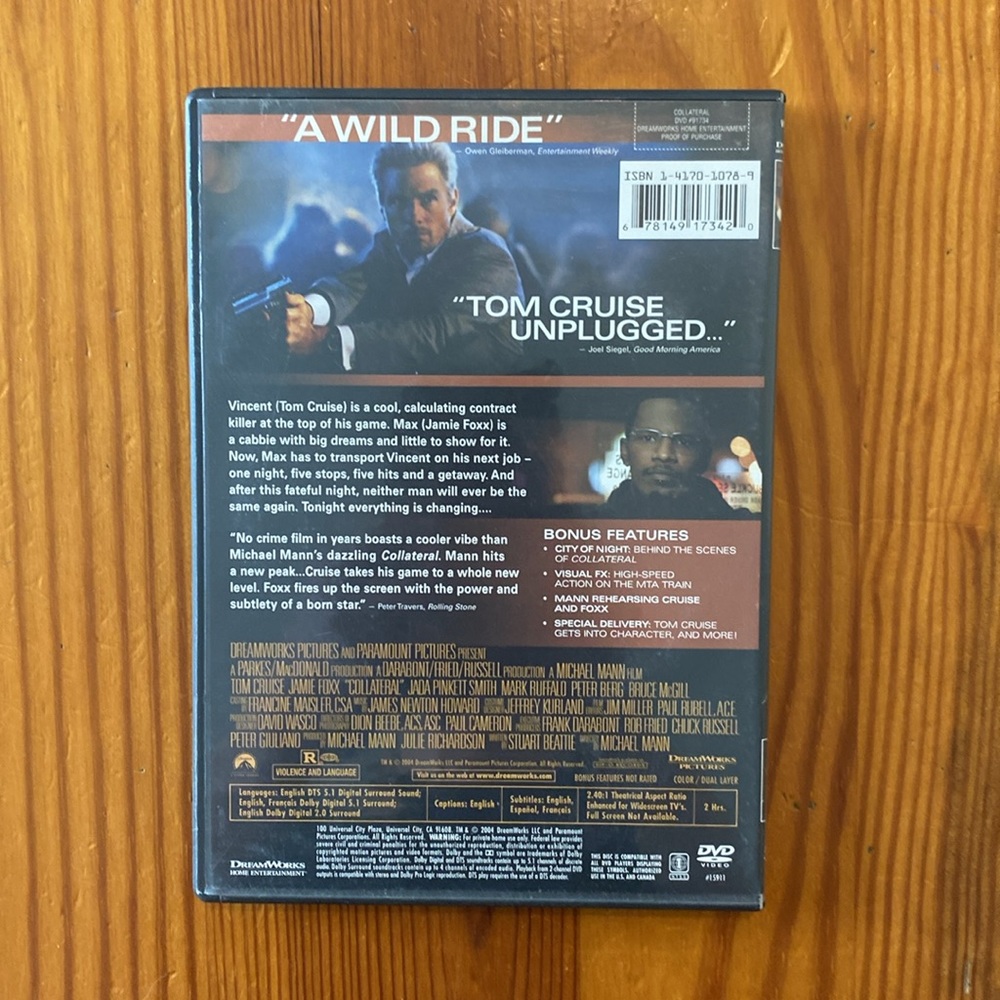 DVD Collateral - Picture 2 of 2